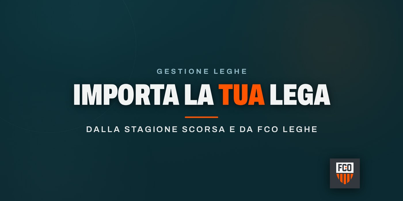 Importare una lega: dalla stagione scorsa o da MagicLeghe