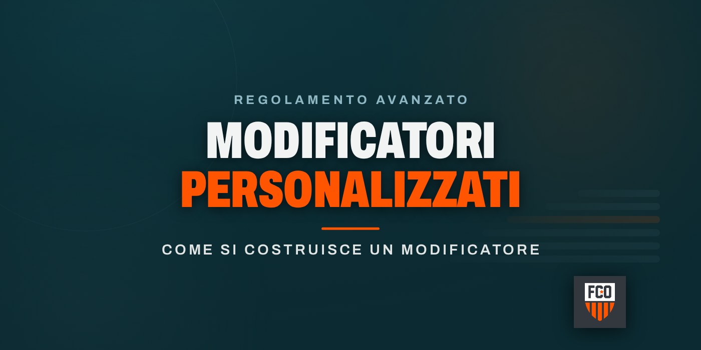 Modificatori personalizzati: come si costruisce un modificatore
