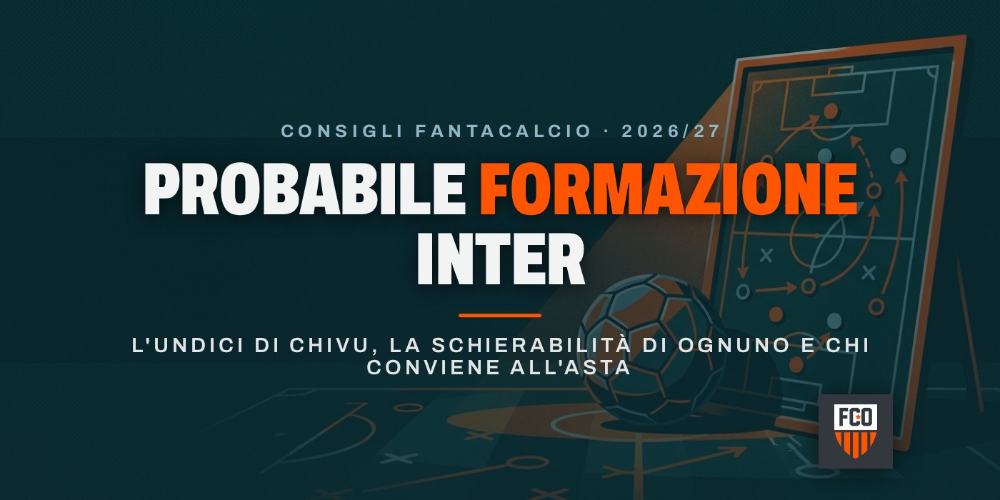 Probabile formazione Inter 2026/27: titolari, schierabilità e chi comprare