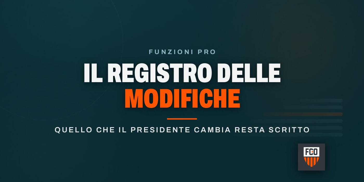 Il registro delle modifiche: quello che il Presidente cambia resta scritto