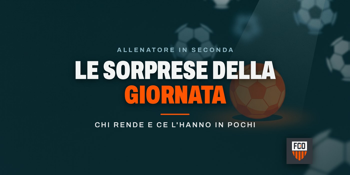 Le sorprese della 1ª giornata: venti calciatori che quasi nessuno ha in rosa