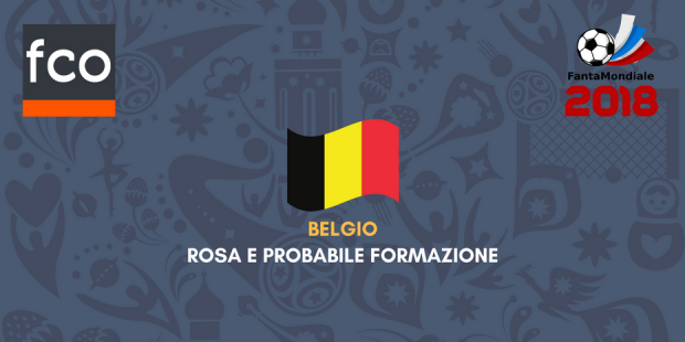 Belgio MOndiale 2018