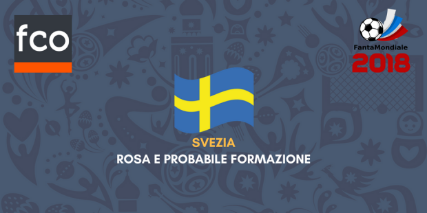 Probabile Formazione Svezia