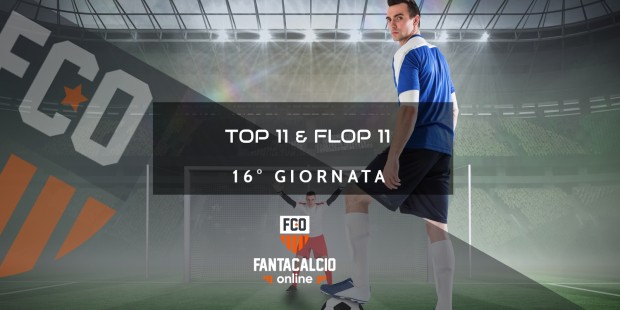 Fantacalcio Online i flop ed i top della 16° giornata