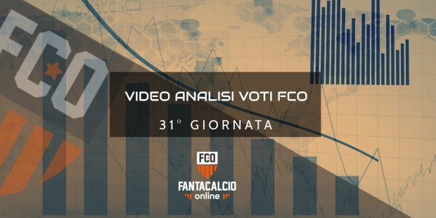 Analisi Voti Oggettivi 31 Giornata