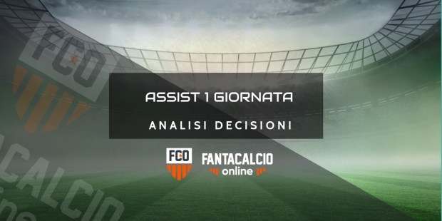 Analisi Assist Ufficiali 1 Giornata