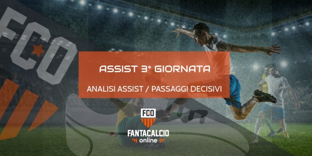 Assist terza giornata Serie A