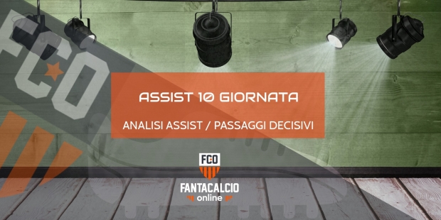 Analisi assist decima giornata