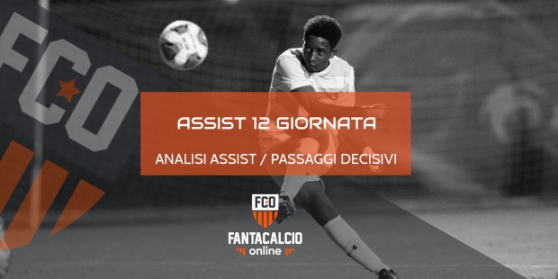 Analisi assist dodicesima giornata