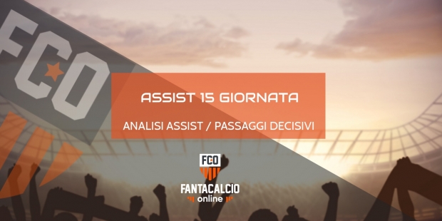 Assist quindicesima giornata Serie A