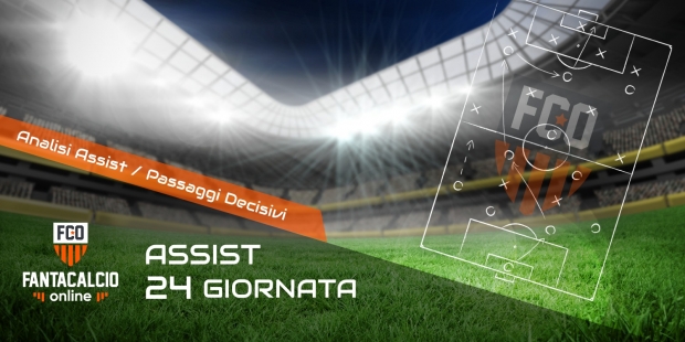 Analisi assist 24° giornata Serie A