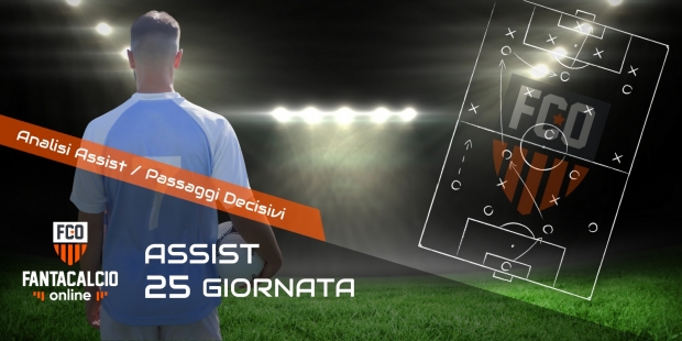 Analisi assist 25° giornata